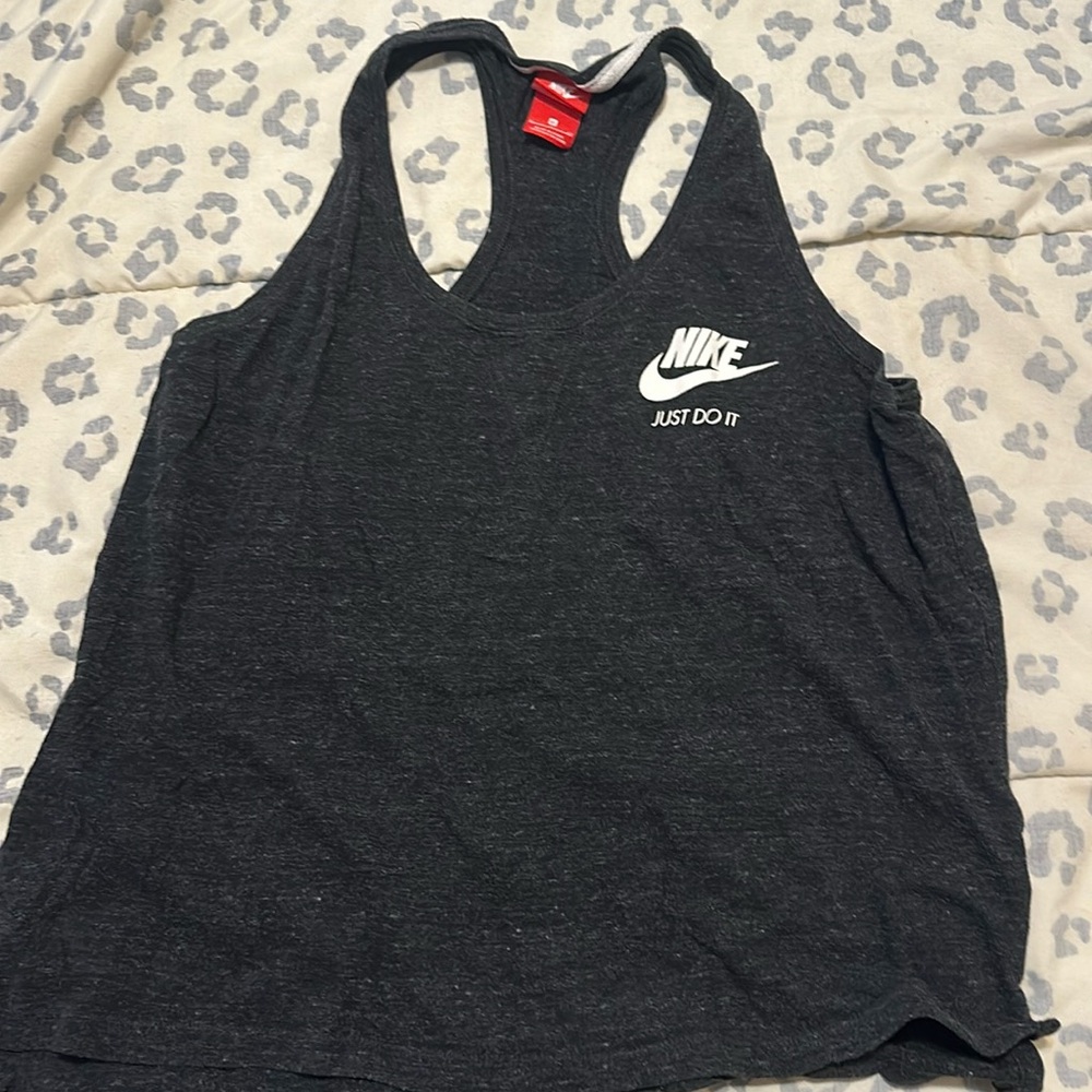 Nike cotton racer back tank top